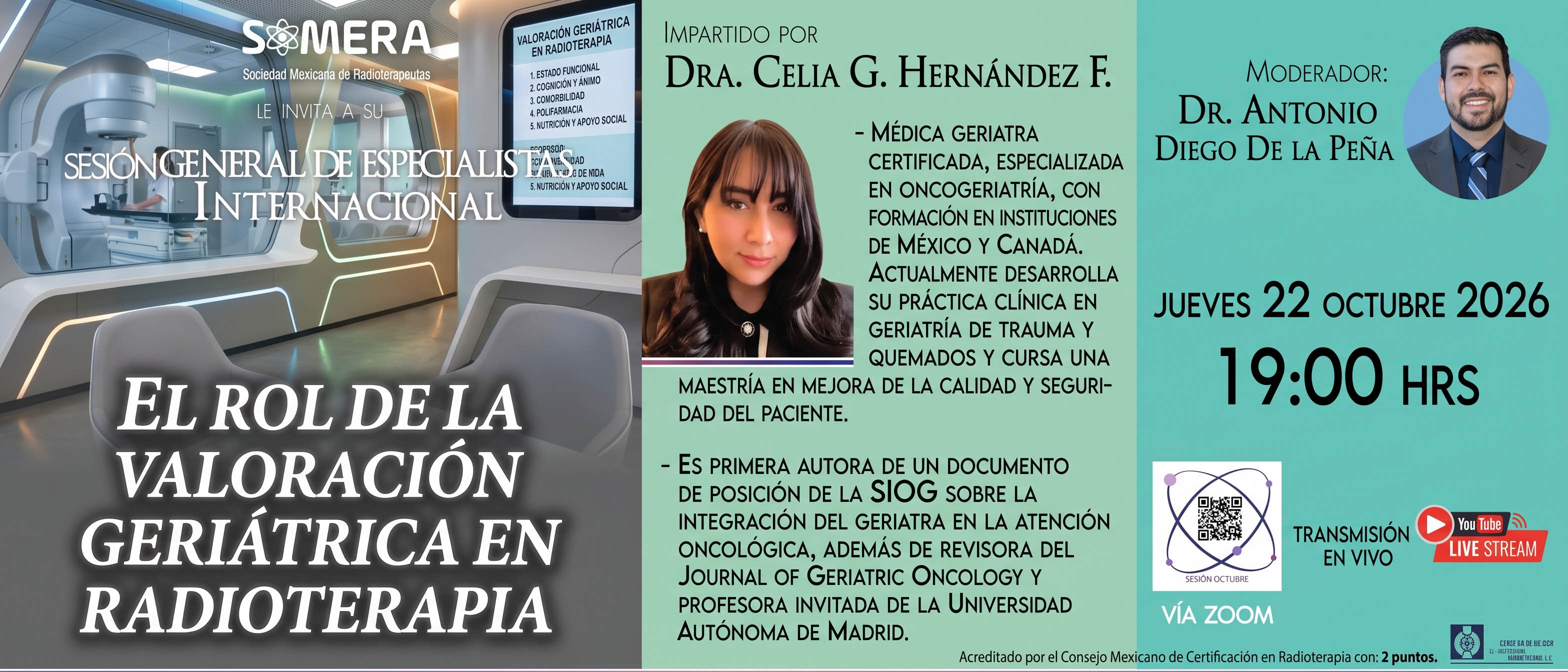 El rol de la valoración geriátrica en radioterapia.